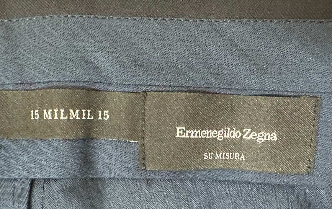 에르메네질도 제냐 버진울 테일러링 새상품 팬츠 슬랙스 상품이미지4