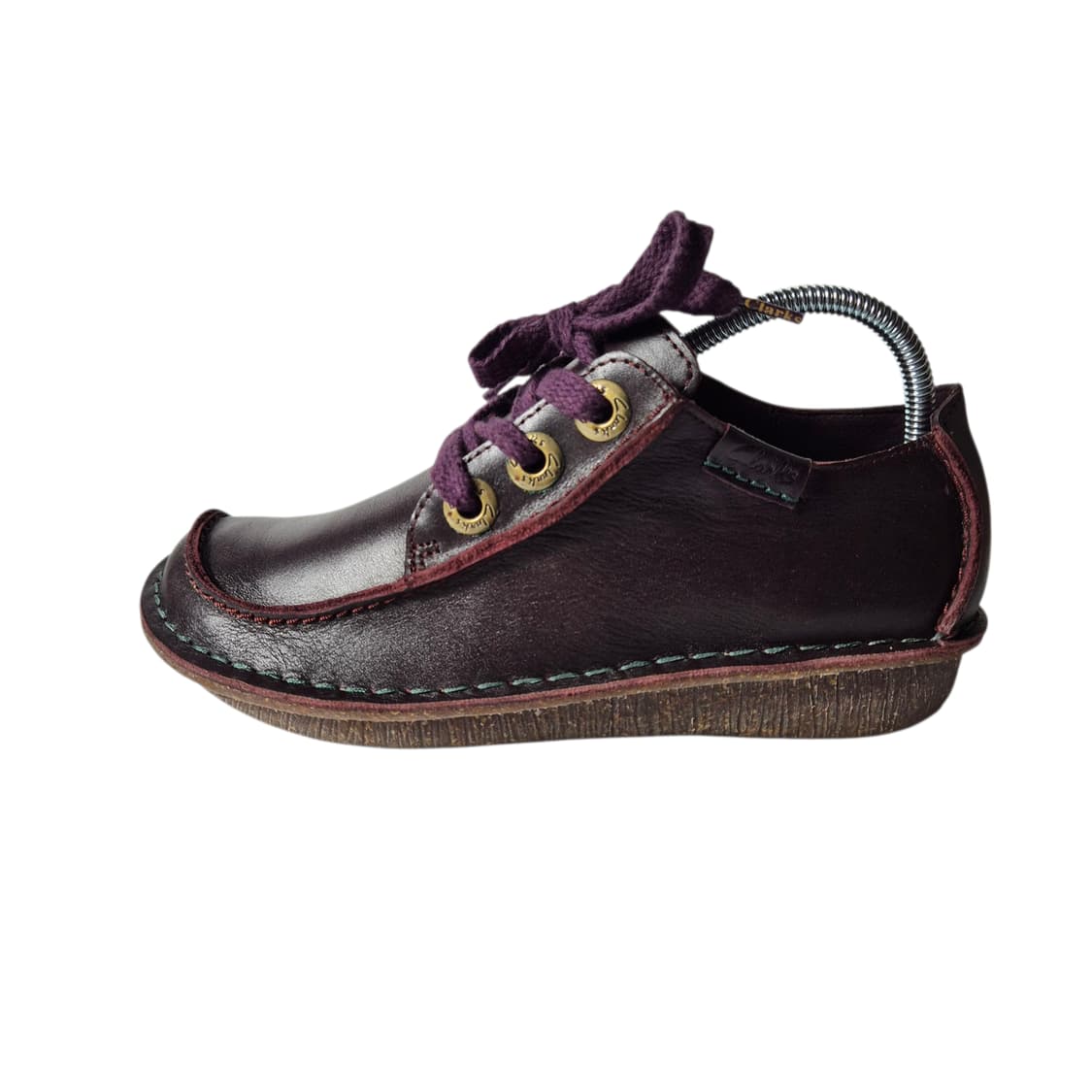 225) Clarks 클락스 컴포트 캐주얼 스니커즈 버건디 상품이미지3