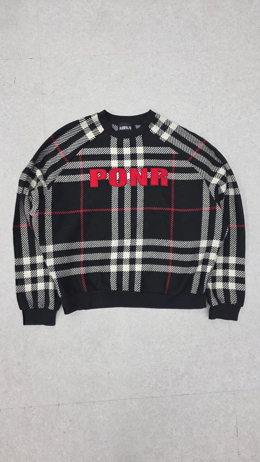 ajobyajo 아조바이아조 체크 porn 니트 상품이미지1