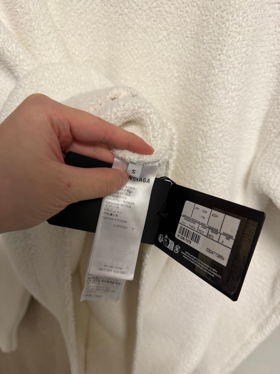 [S] 발렌시아가 스키컬렉션 하프집업니트스웻  상품이미지4