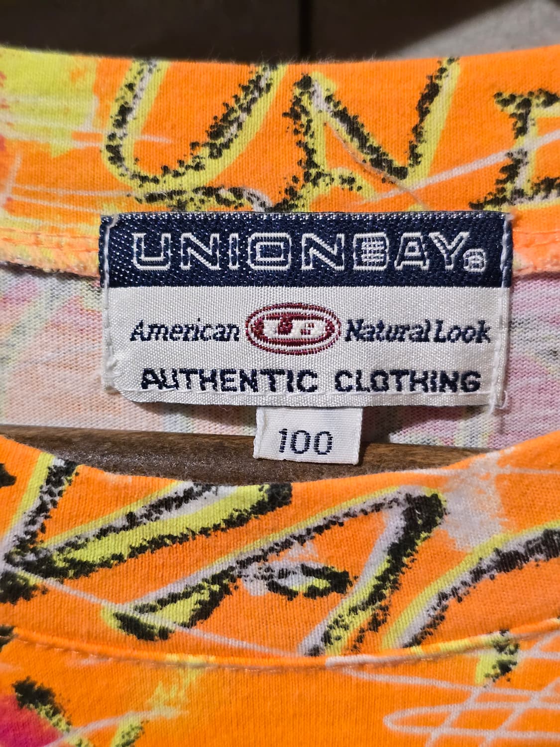 UNIONBAY 그래피티 빈티지 반팔티 상품이미지3
