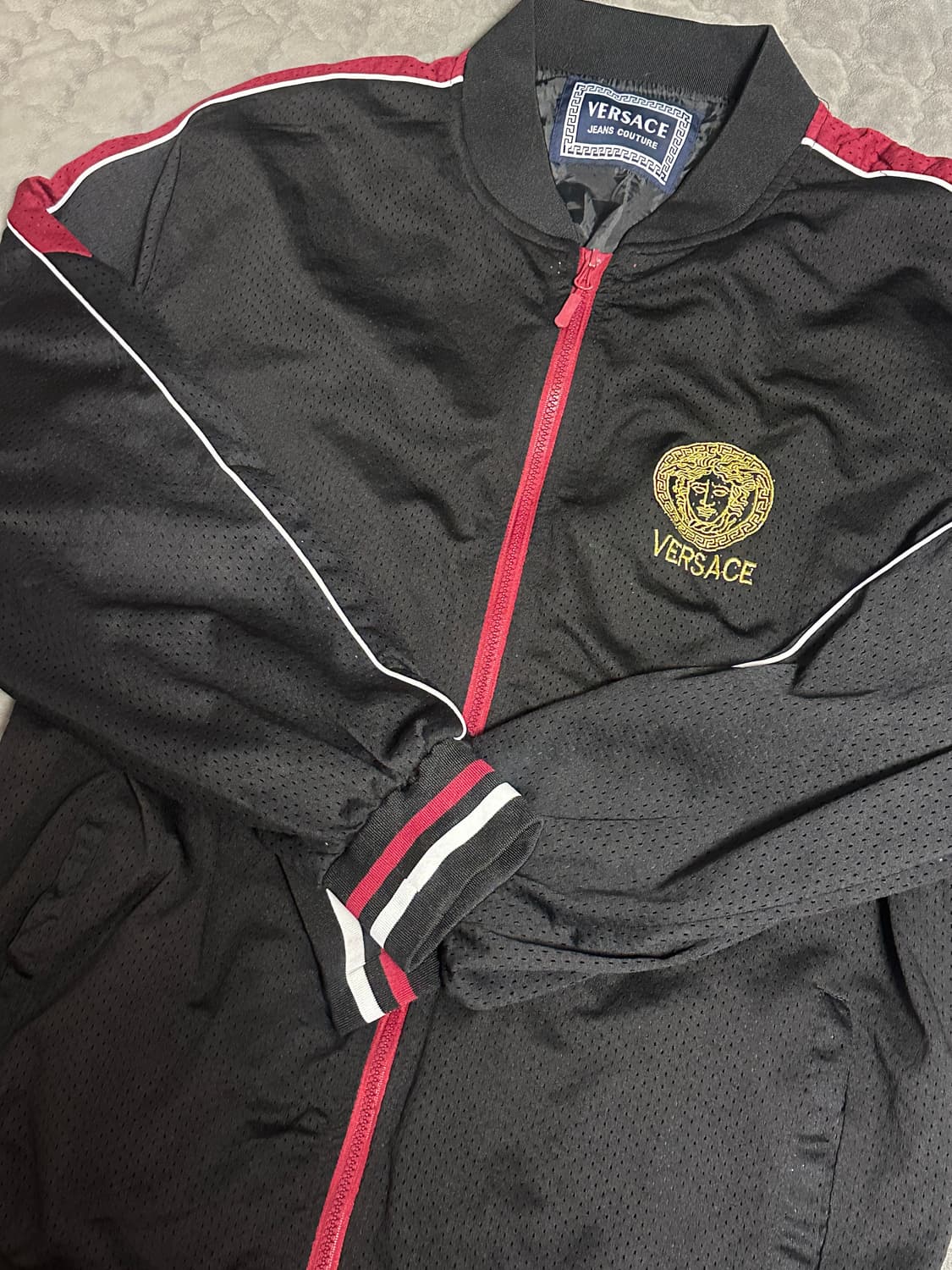 베르사체 진스 꾸뛰르 메쉬 져지  상품이미지1