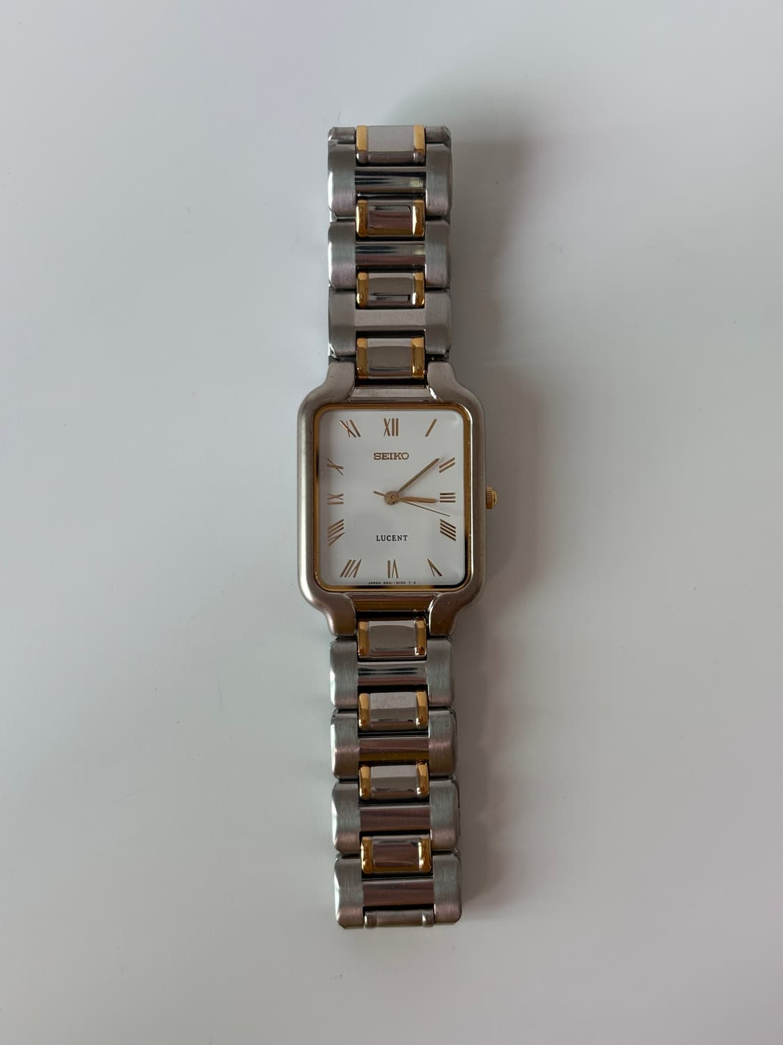 1990s Lucent Roman Index Square Quartz 상품이미지1