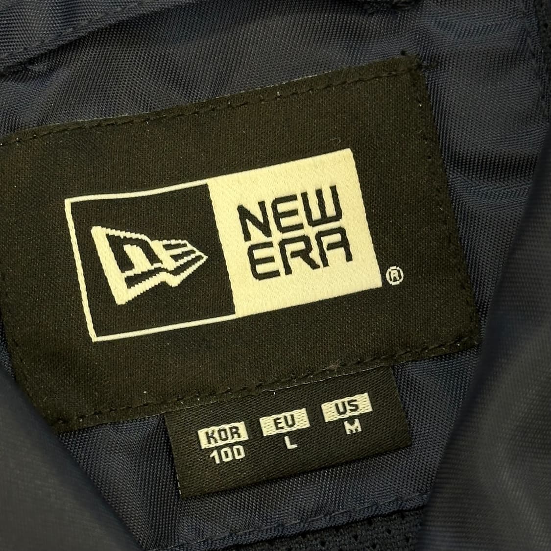 L 뉴에라 뉴욕 양키스 네이비 나일론 스타디움 자켓 상품이미지4