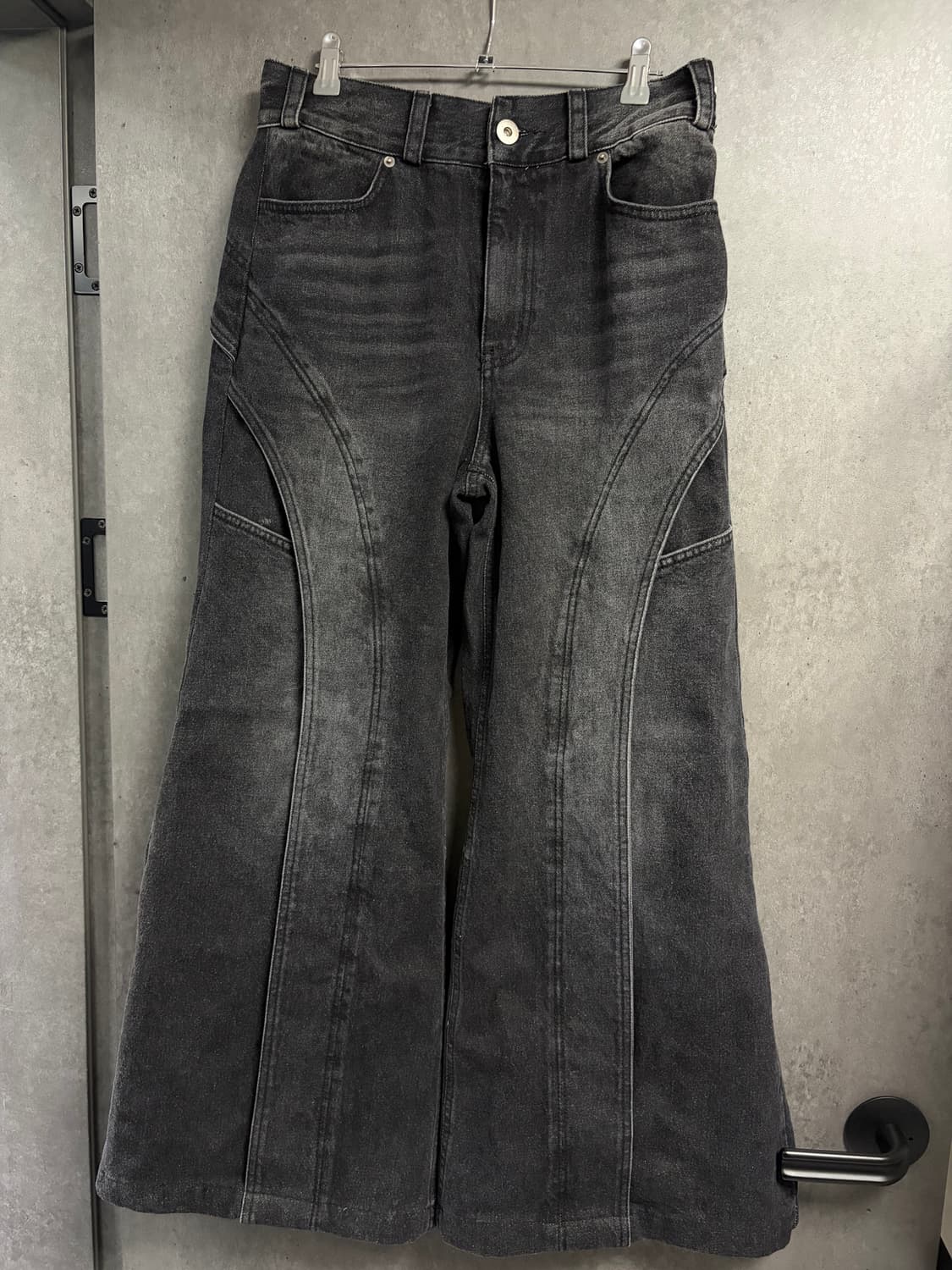 (L) IFEELLUCKY Wide flare 부츠컷 데님팬츠 상품이미지1