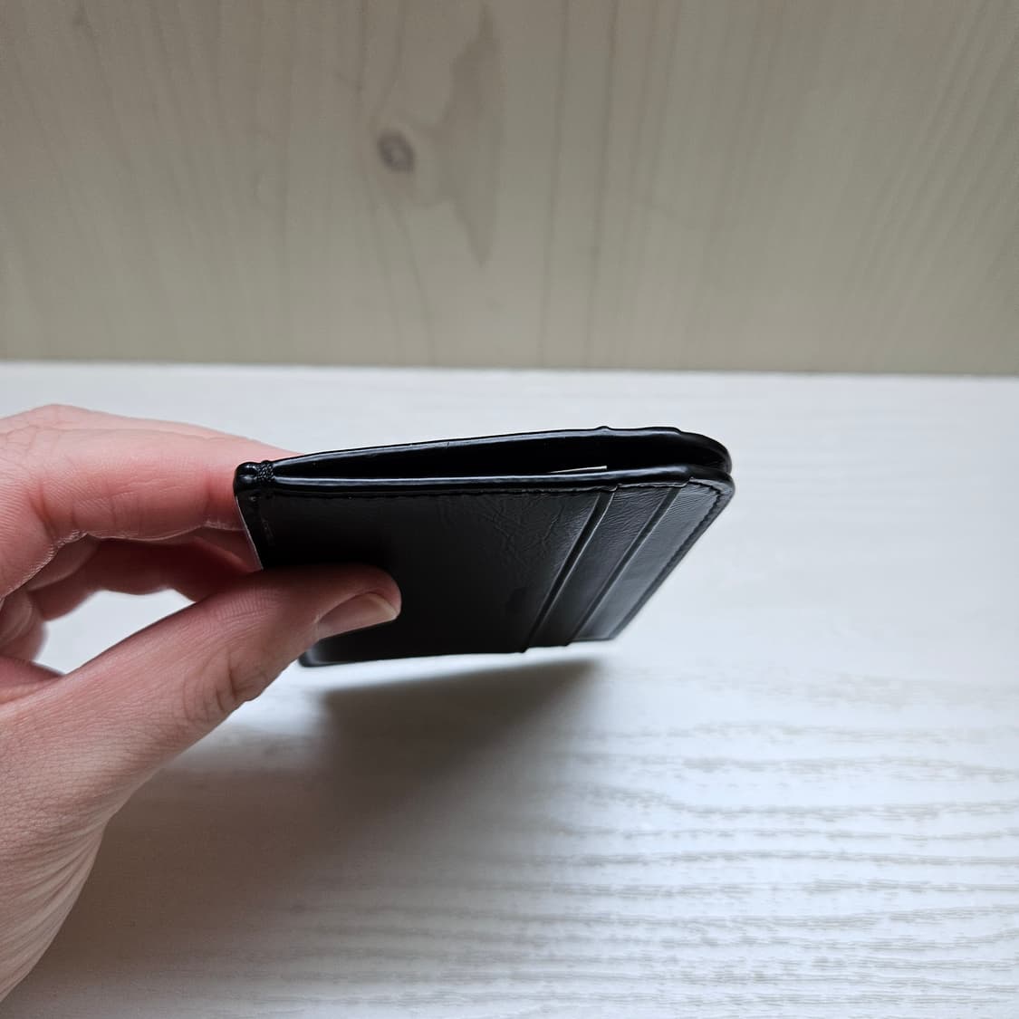 분크 카드홀더 카드지갑 블랙 상품이미지6