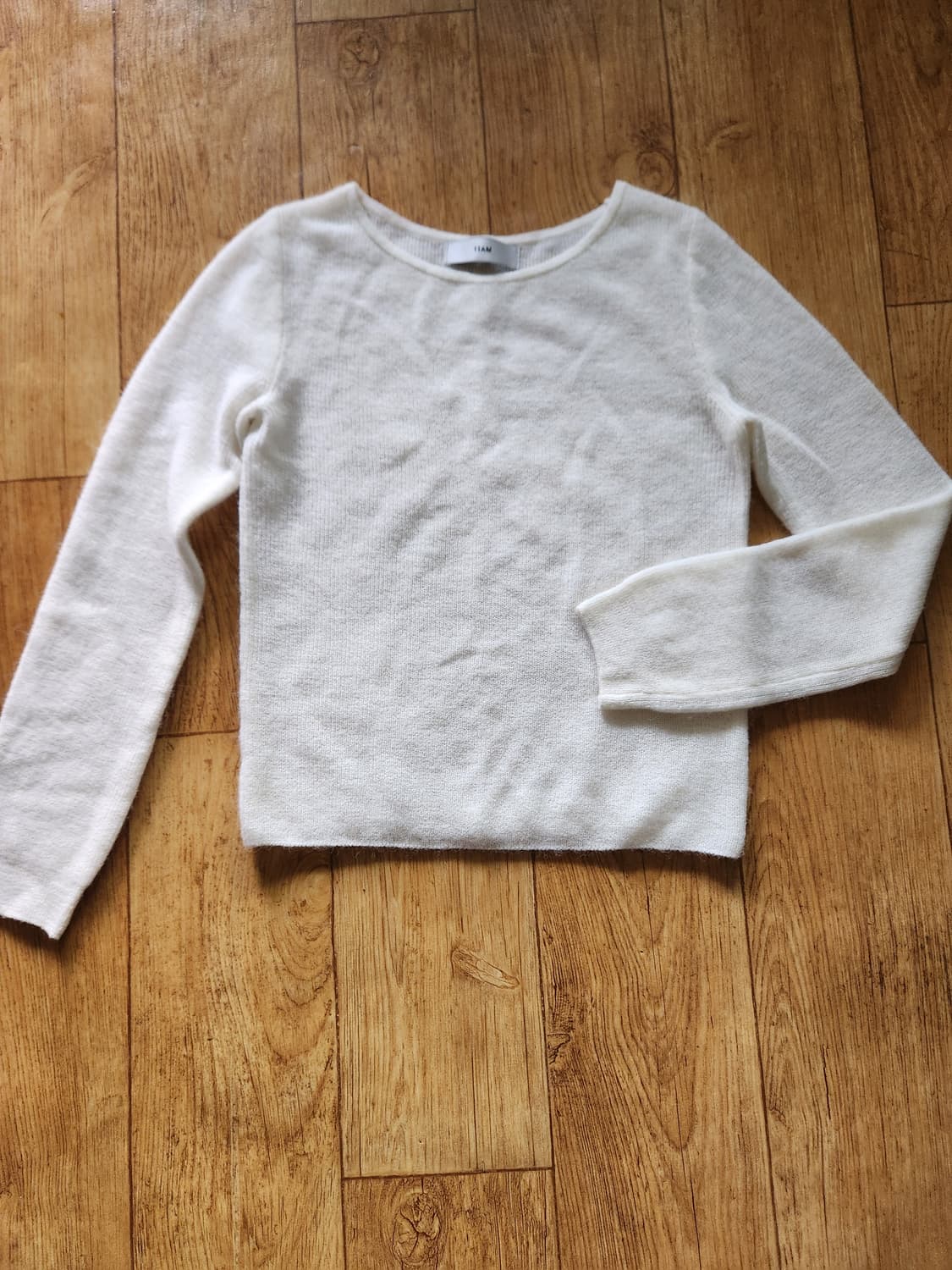 11AM 알파카 보트넥 니트 상품이미지3