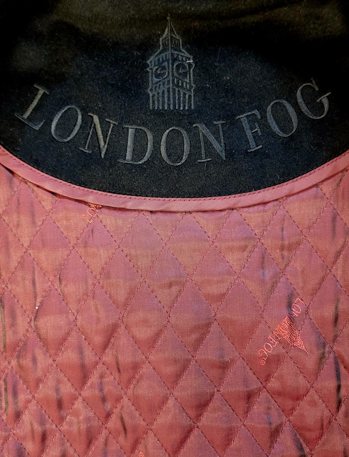 런던포그(LONDON FOG) 캐시미어 롱코트 판매 상품이미지5