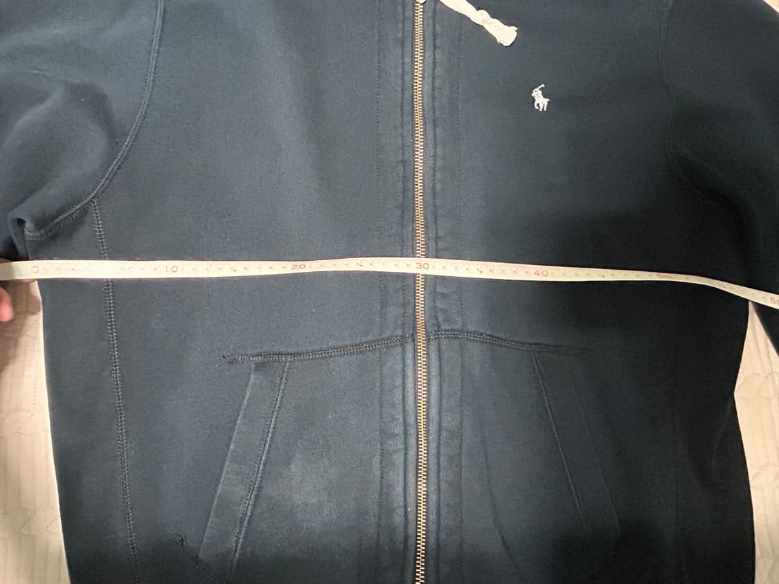 폴로 네이비 후드집업 상품이미지4