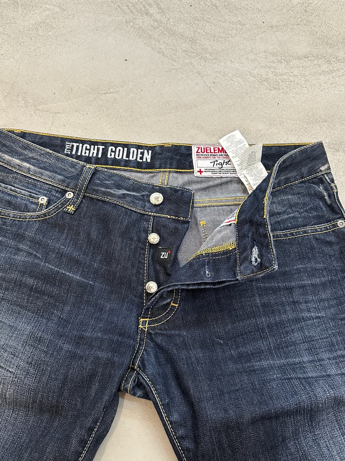 ZUELEMENTS  red cross jeans 상품이미지5