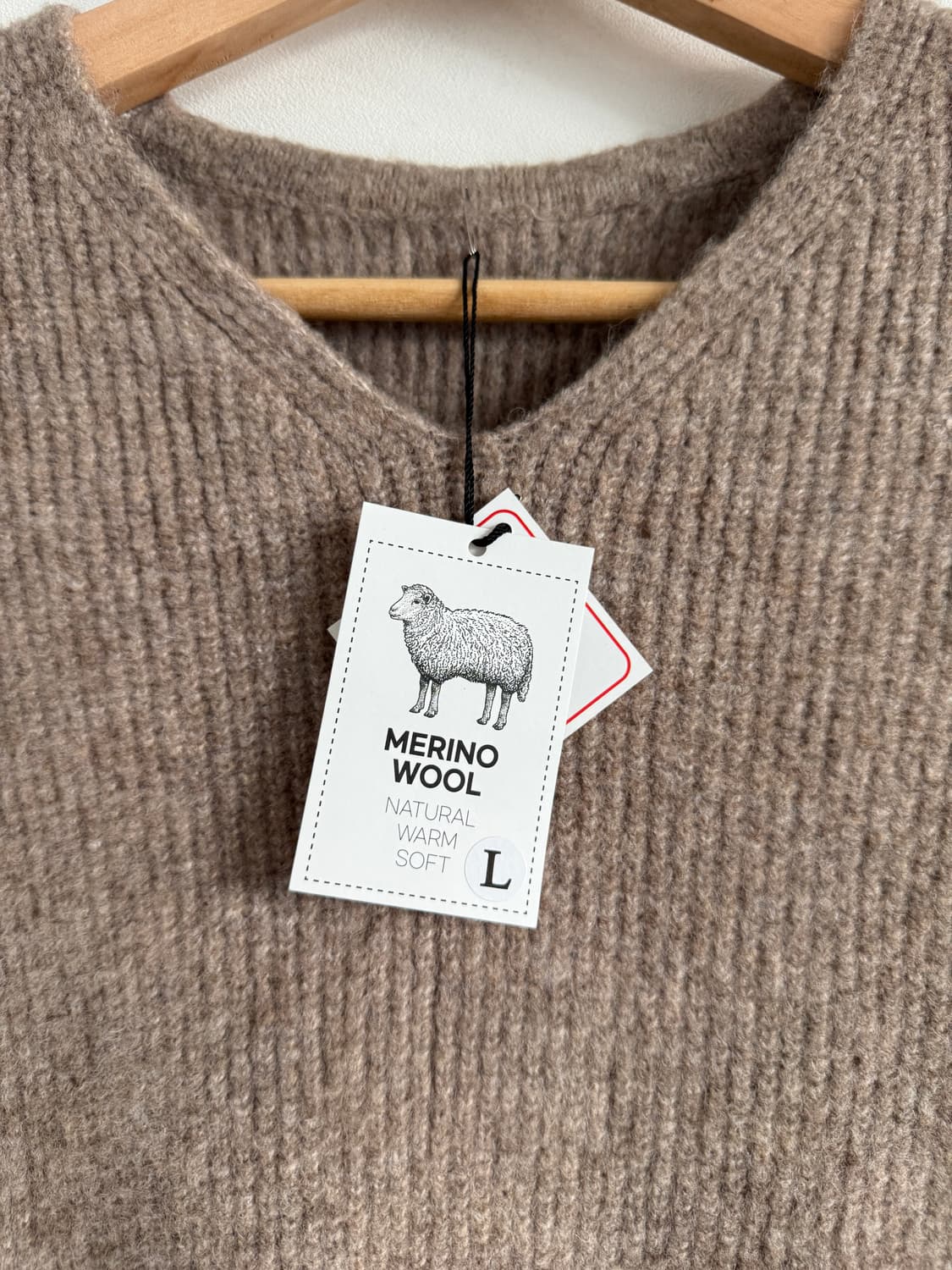 Pre owned 메리노울 니트(택 달린 제품) 상품이미지3