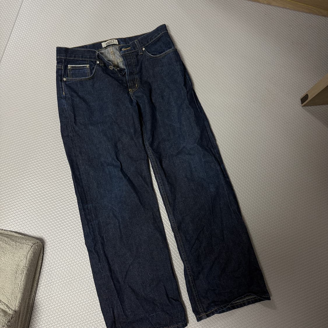 네이키드앤페이머스 스트롱가이 셀비지 데님34 상품이미지5