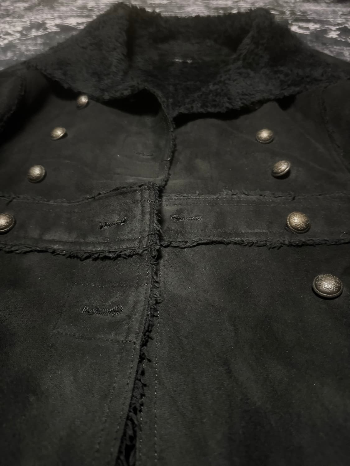 Comme Ca Ism black coat 상품이미지2