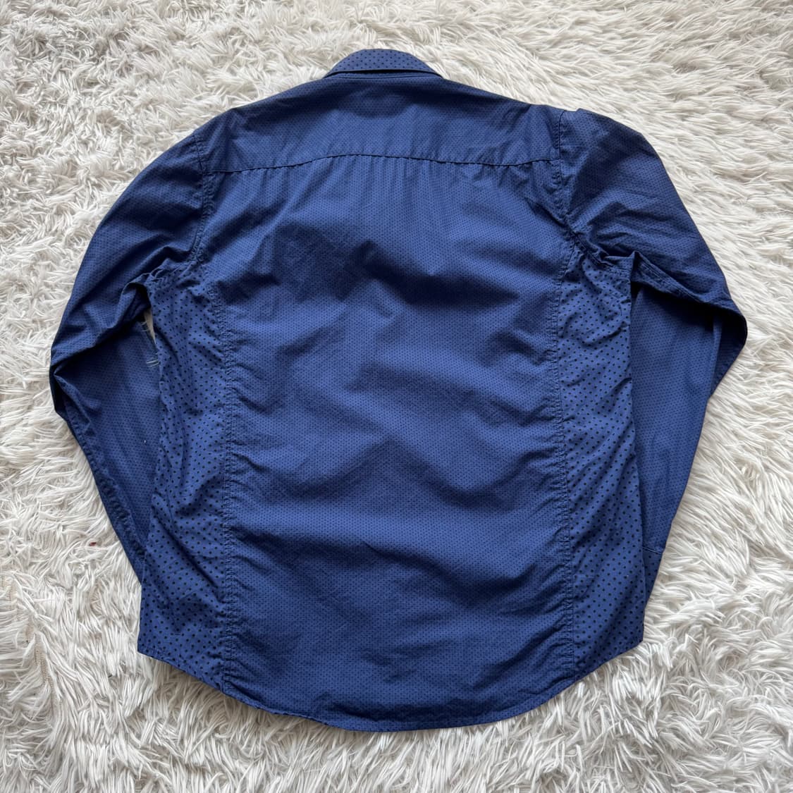 MALE & CO 일본빈티지 땡땡이 셔츠 y2k 빈티지셔츠 M 90 상품이미지3