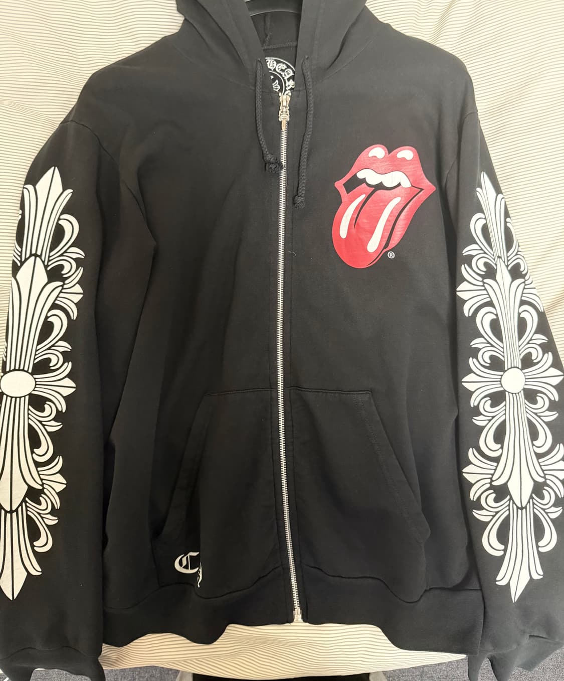 [M]크롬하츠 롤링스톤즈 후드집업 상품이미지1