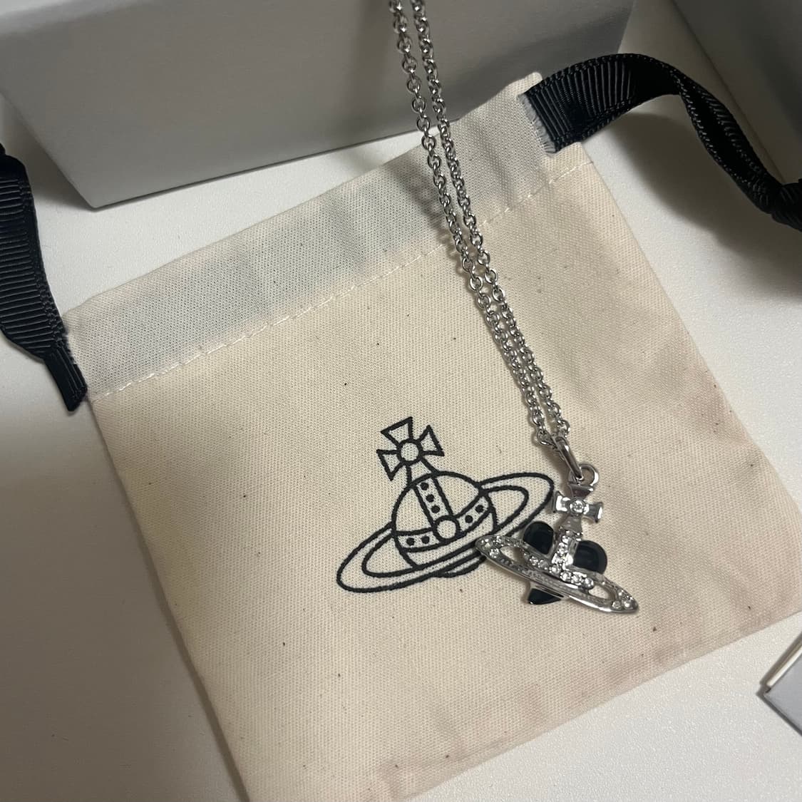 비비안웨스트우드 디아망떼 블랙 풀박스 상품이미지3