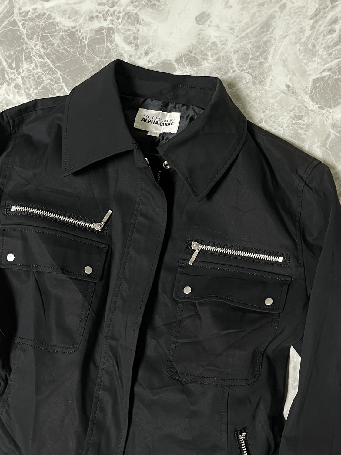 alpha cubic zip up jacket 상품이미지2