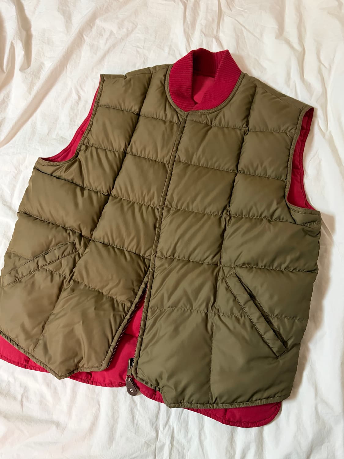 에디바우어 90s 65/35 리버시블 구스다운 베스트 상품이미지1