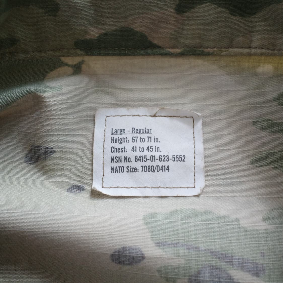 미군 육군 ACU OCP 전투복 상의 L-R 상품이미지6