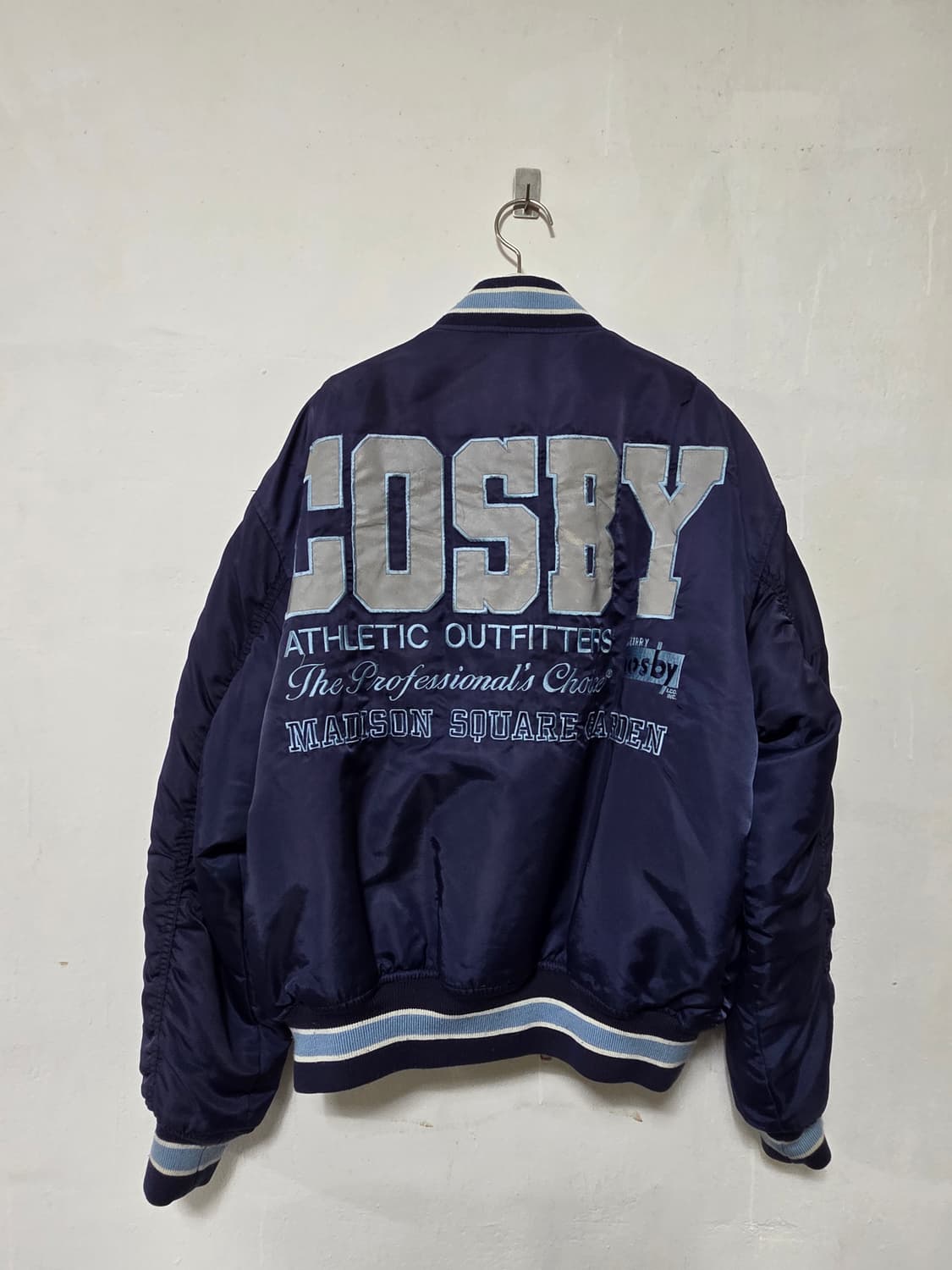 90s USA Cosby 오버핏 바시티 자켓 100~110 상품이미지2
