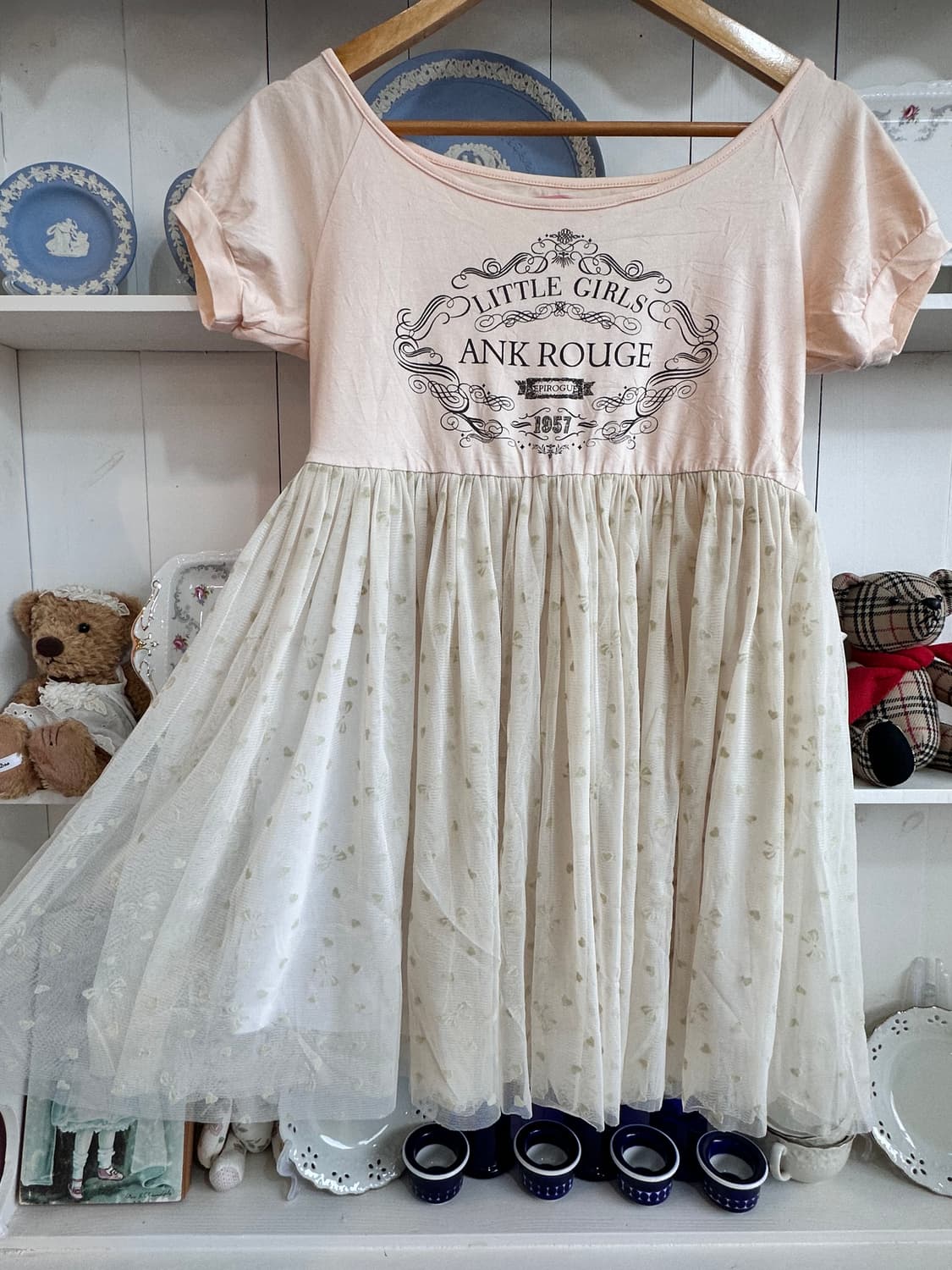 앙크루즈 쉬폰 레이어드 원피스 상품이미지2