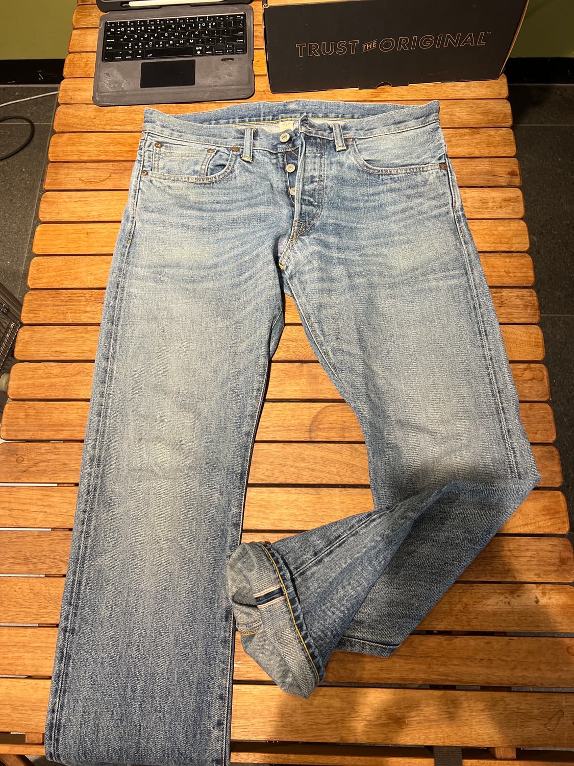 Rrl 슬림핏 초기메이드인 USA 판매합니다. 상품이미지1