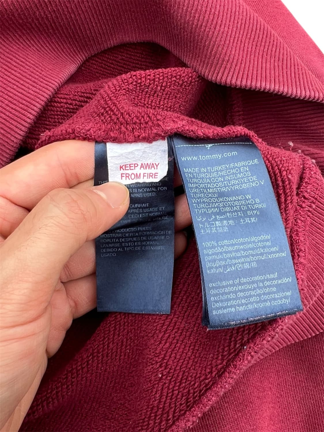 Tommy Hilfiger 타미 크레스트 로고 후드티 상품이미지3