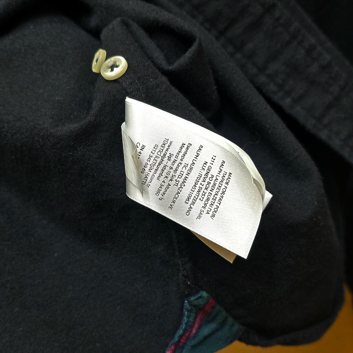 폴로 랄프로렌 블랙 셔츠 상품이미지5