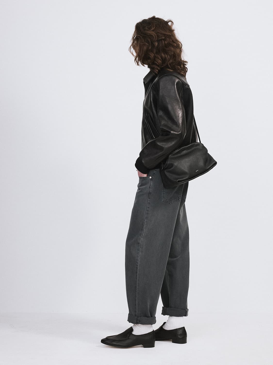 [할인] 렉토 밴 벤 고트 레더 점퍼 가죽자켓 블랙 상품이미지4