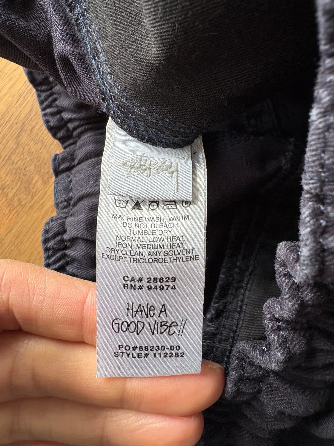 STUSSY JAPAN 스투시 브러시드 비치 팬츠 상품이미지5