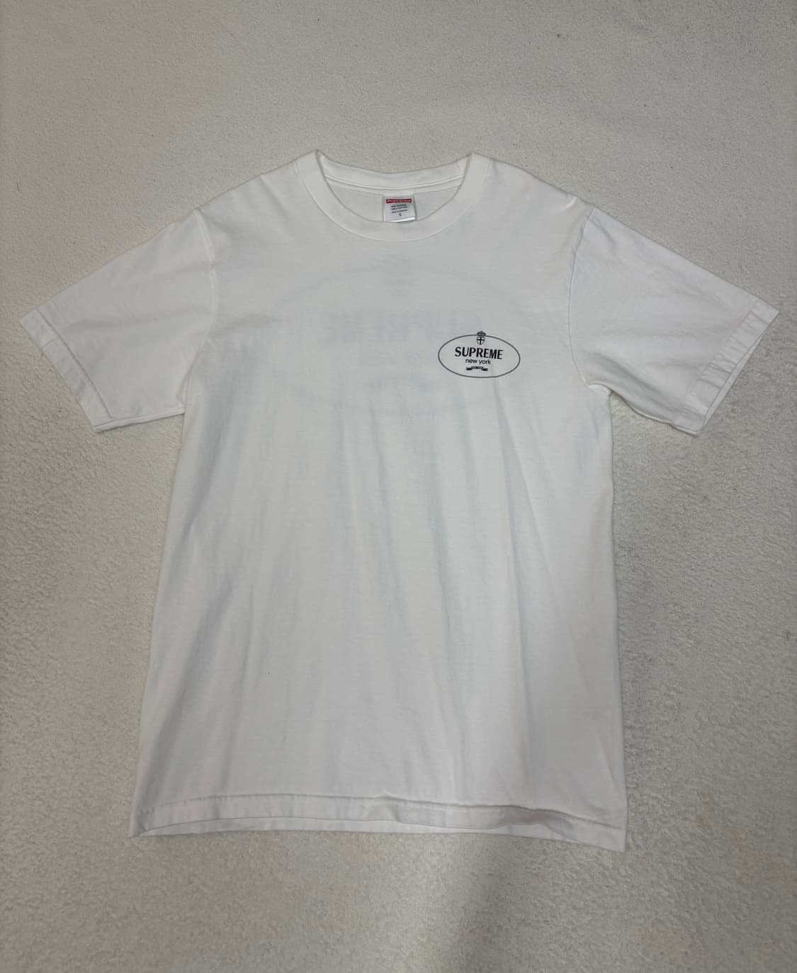 슈프림 로고 반팔 s사이즈 상품이미지1