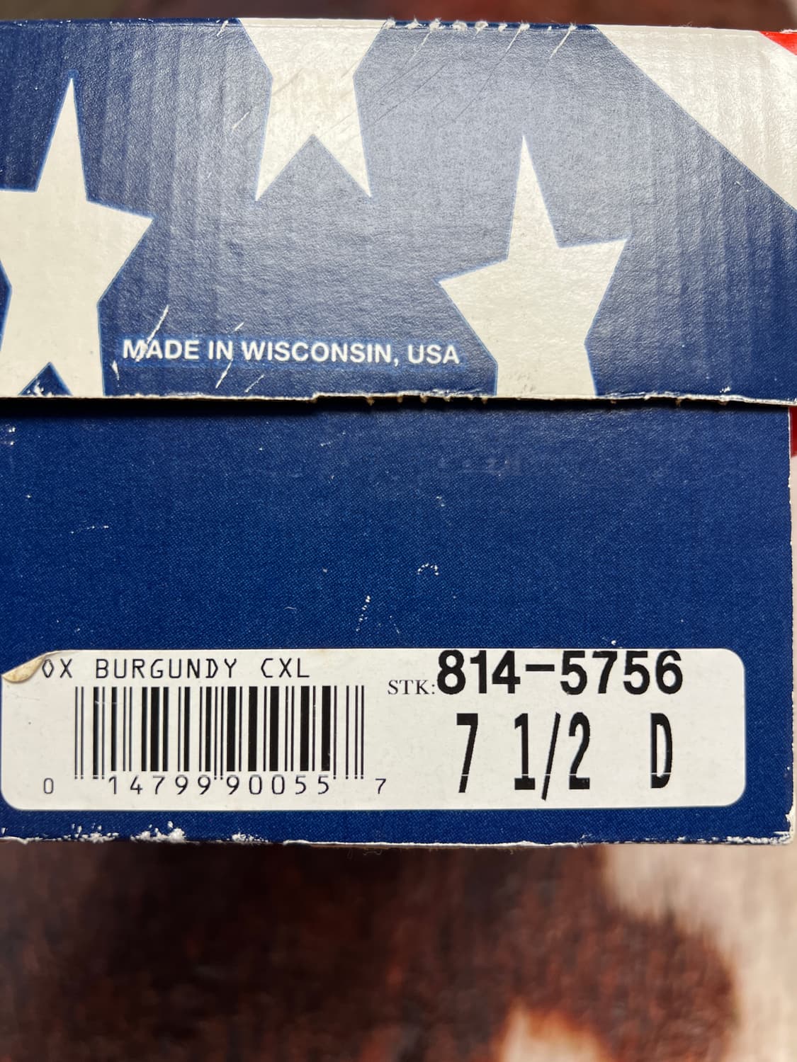 쏘로굿 CXL Oxford 버건디 7.5D(255) 상품이미지8
