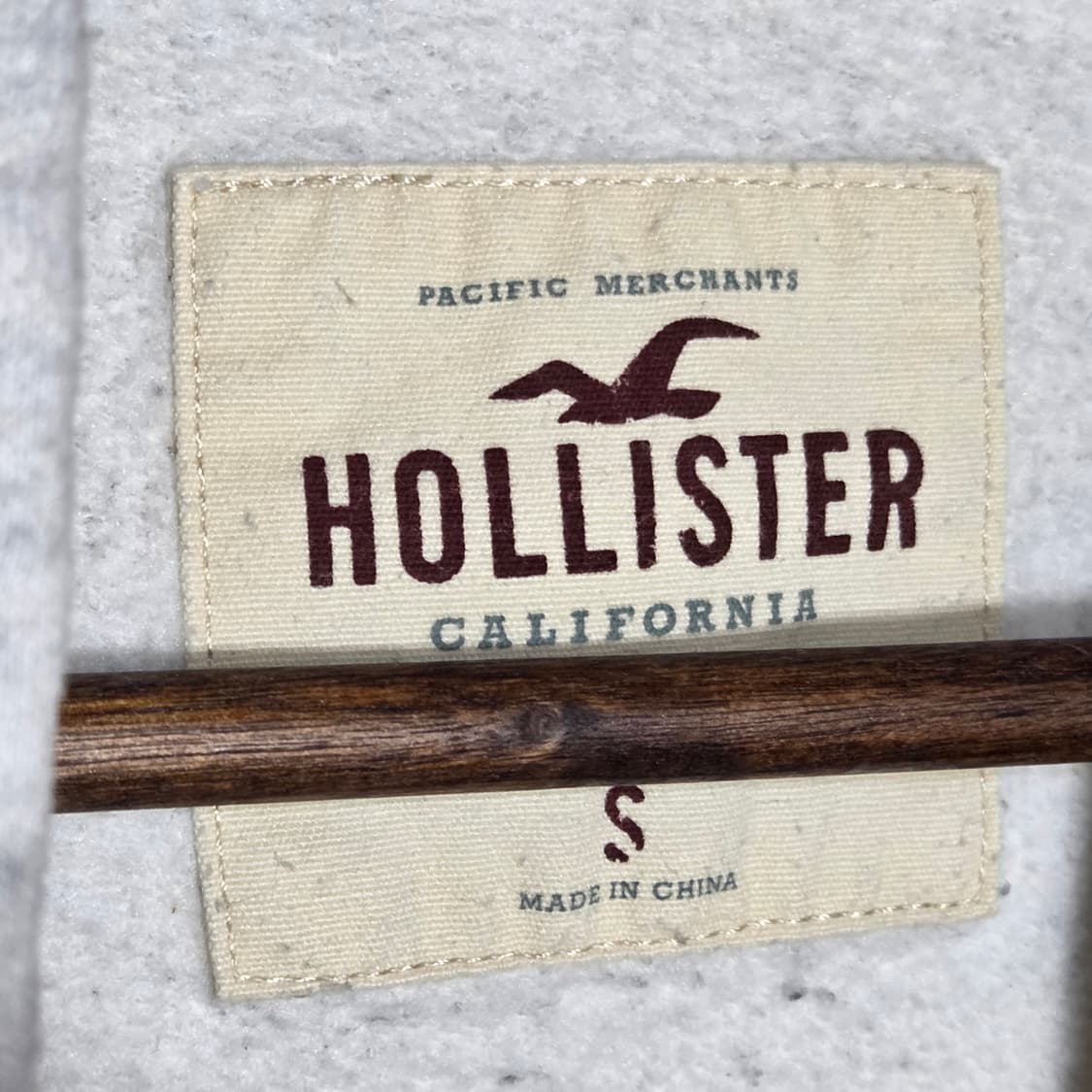 홀리스터 Y2K 멜란지 그레이 후드티 상품이미지8