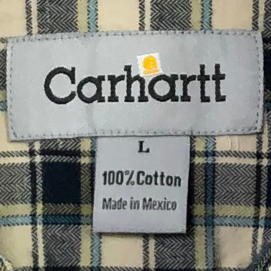L 칼하트 체크 남방 상품이미지3
