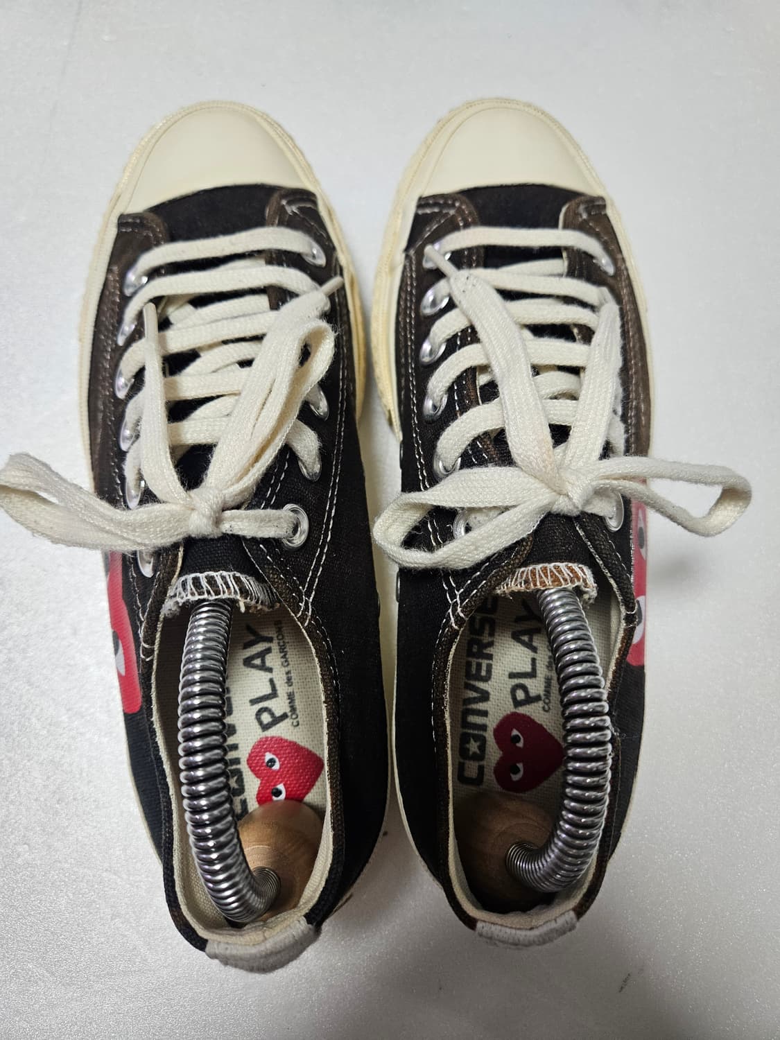 💛꼼데가르송x컨버스 240💛 상품이미지3