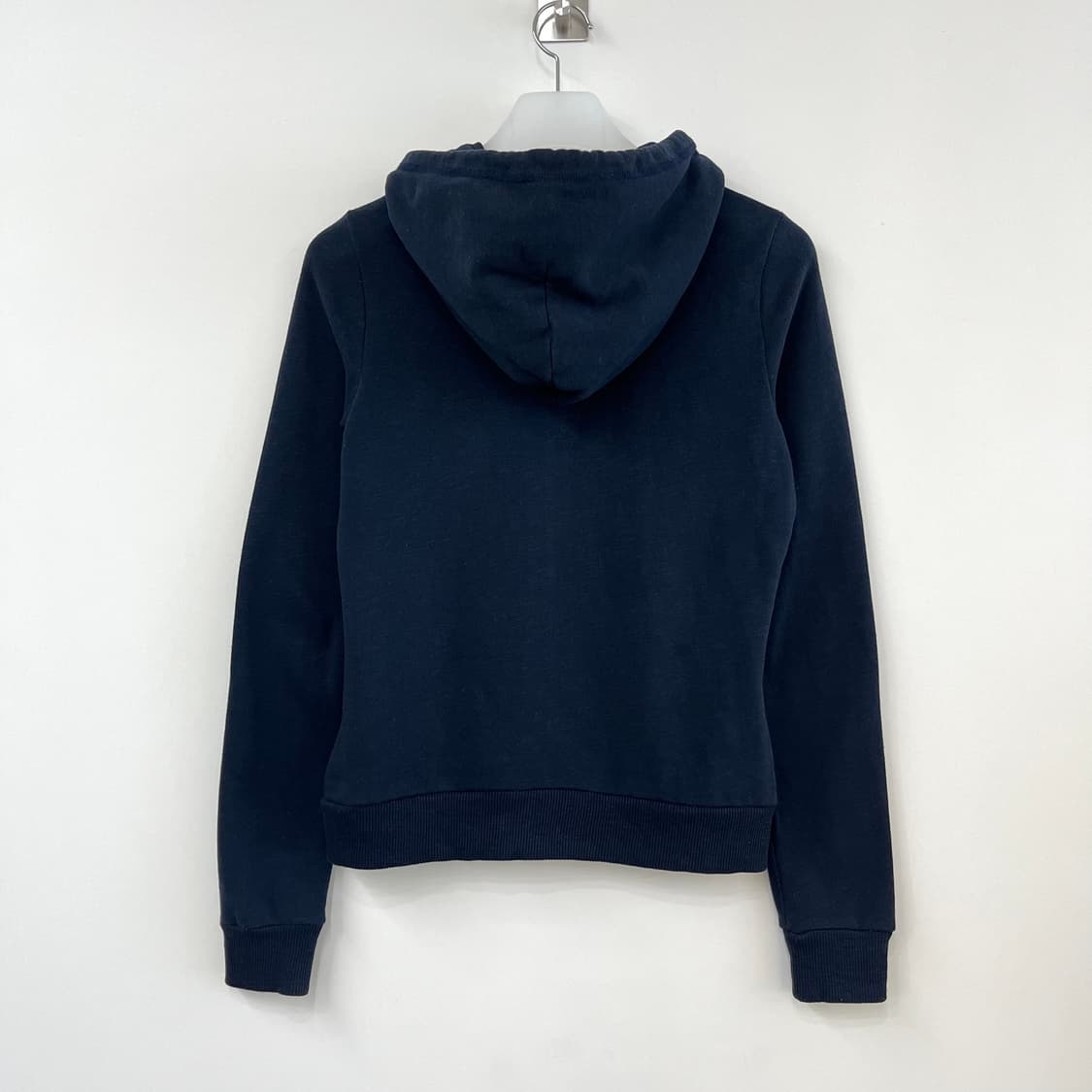 아베크롬비 슬림핏 자수로고 네이비 후드집업 상품이미지3