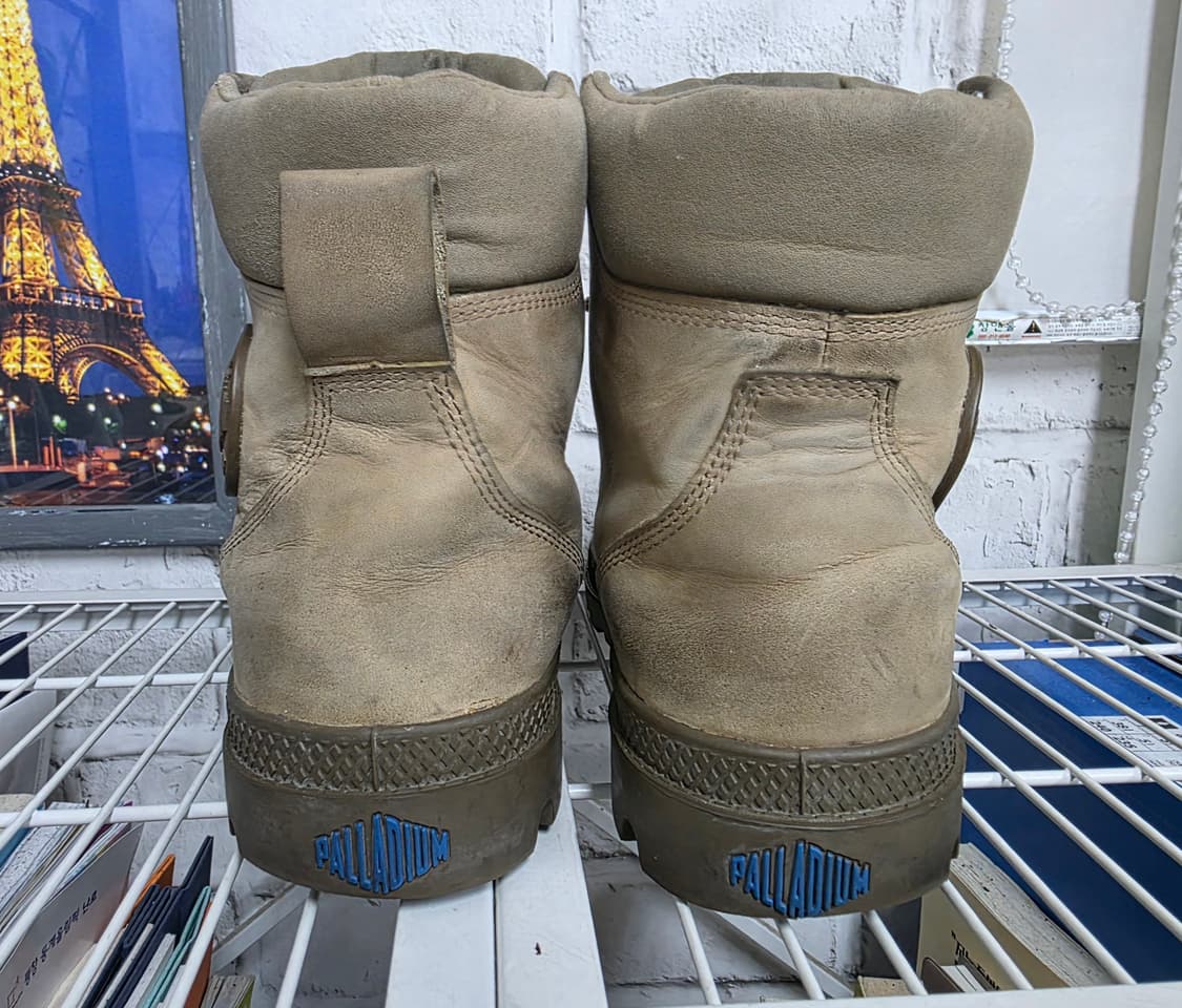 팔라디움  워커부츠 290 누벅 방수워커 작업화 안전화 SE19 상품이미지4