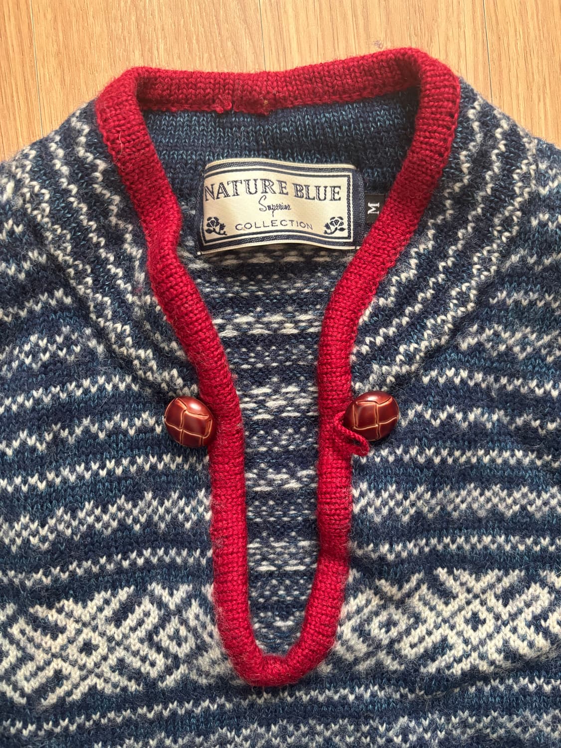 몽골 스타일 니트 상품이미지2