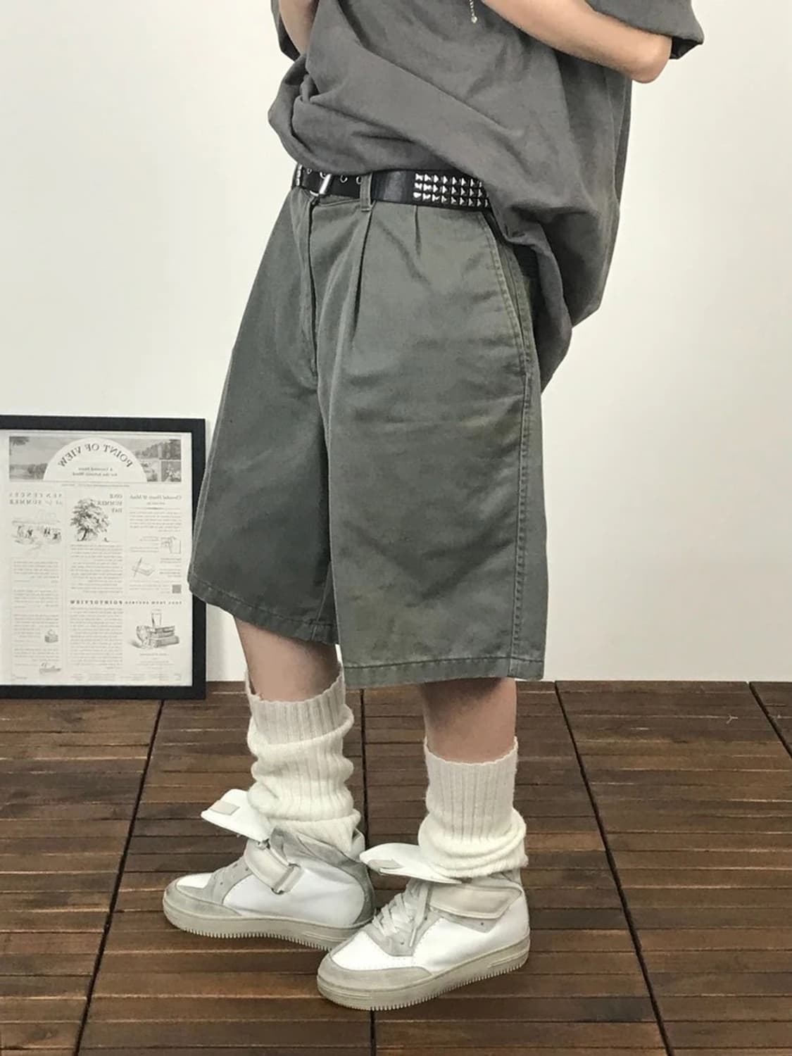 90's Dockers Pleated Chino Shorts 상품이미지2