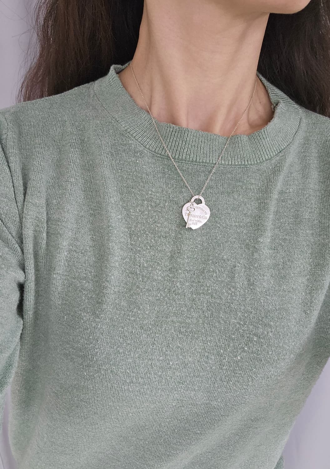 티파니앤코 리턴 투 티파니 하트 태그 키 펜던트 목걸이[정품/풀박스] 상품이미지8