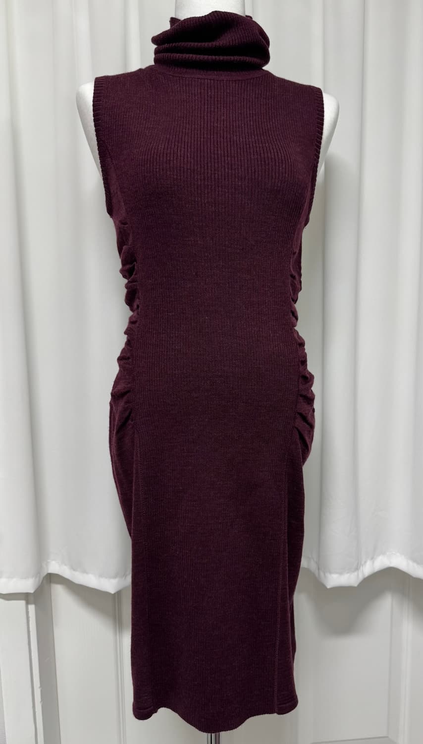 CK 캘빈클라인 골지 터틀넥 원피스 상품이미지4