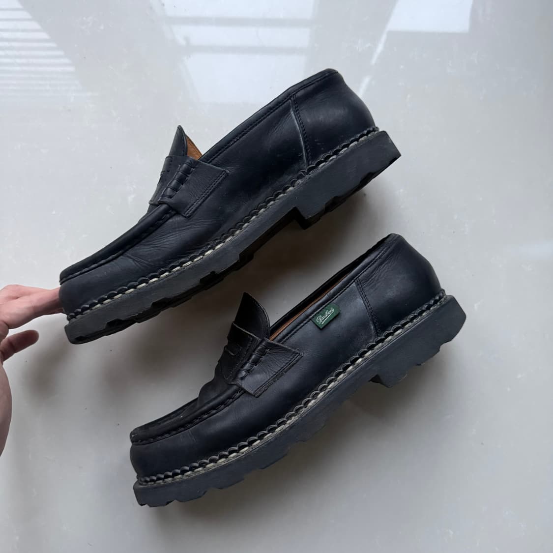 [UK9] 파라부트 제임스 레더 페니로퍼 상품이미지2