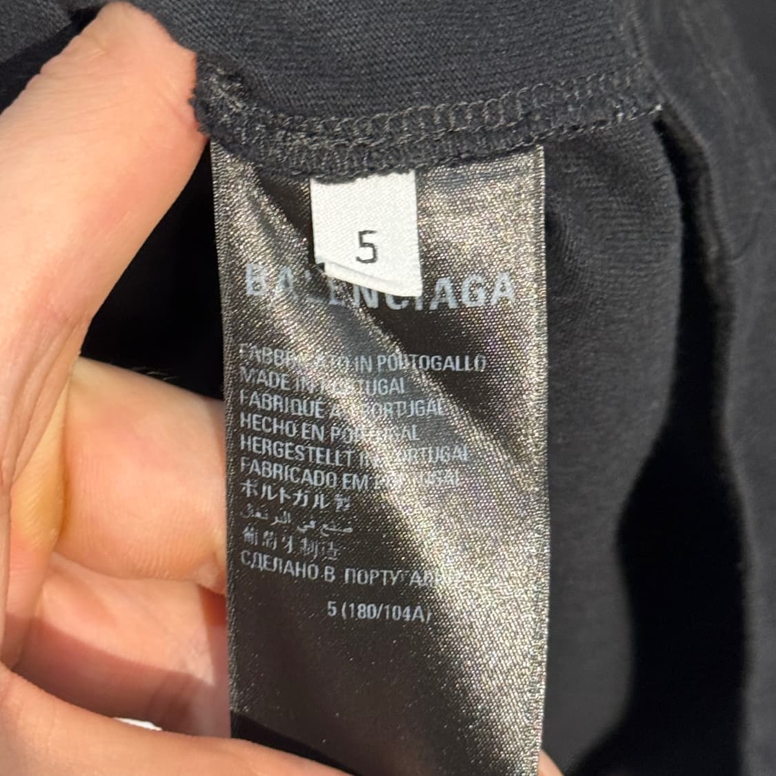 (5) 발렌시아가 X 아디다스 콜라보 반팔 티셔츠 상품이미지5