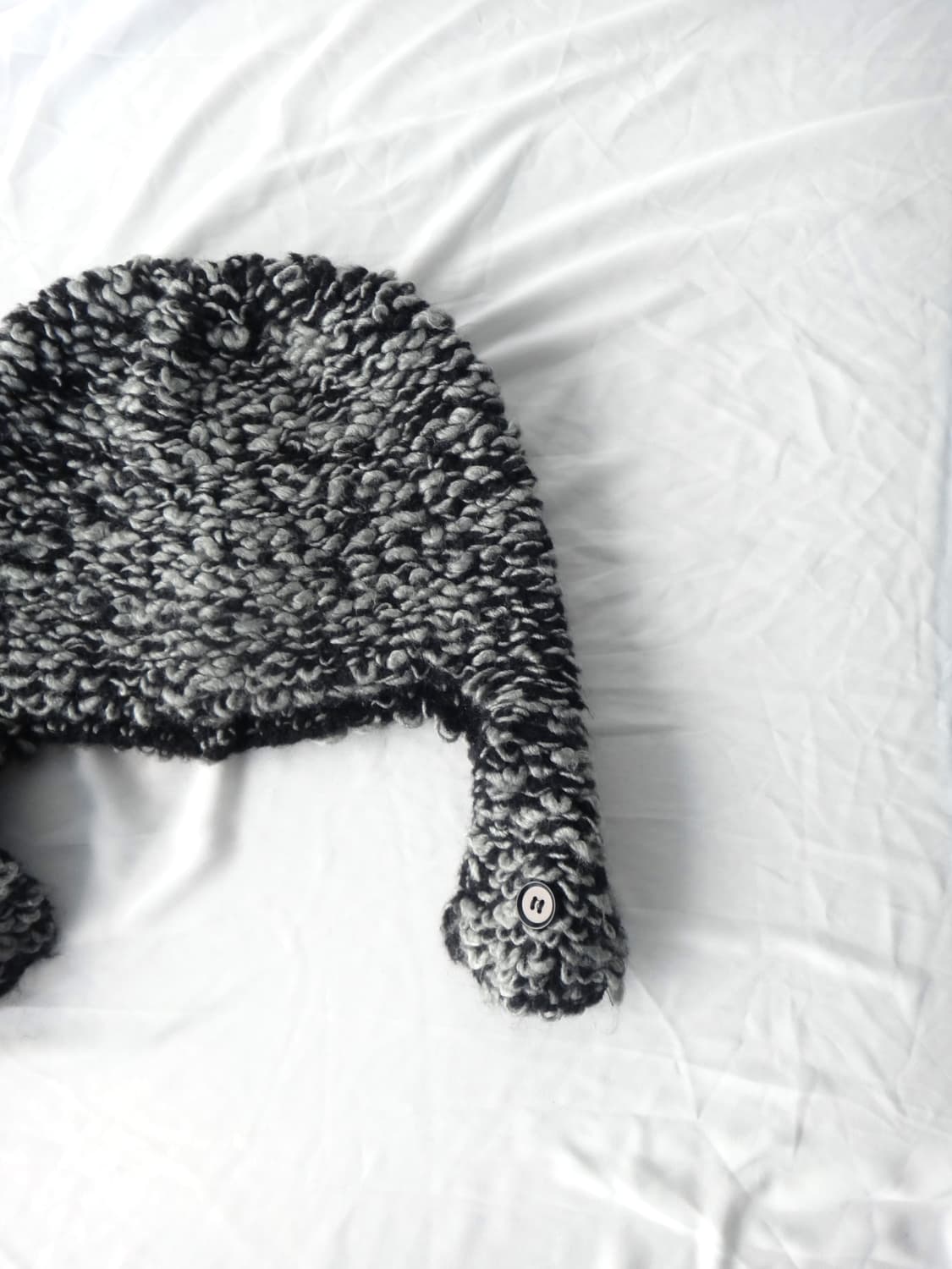 Earflap boucle beanie 상품이미지3