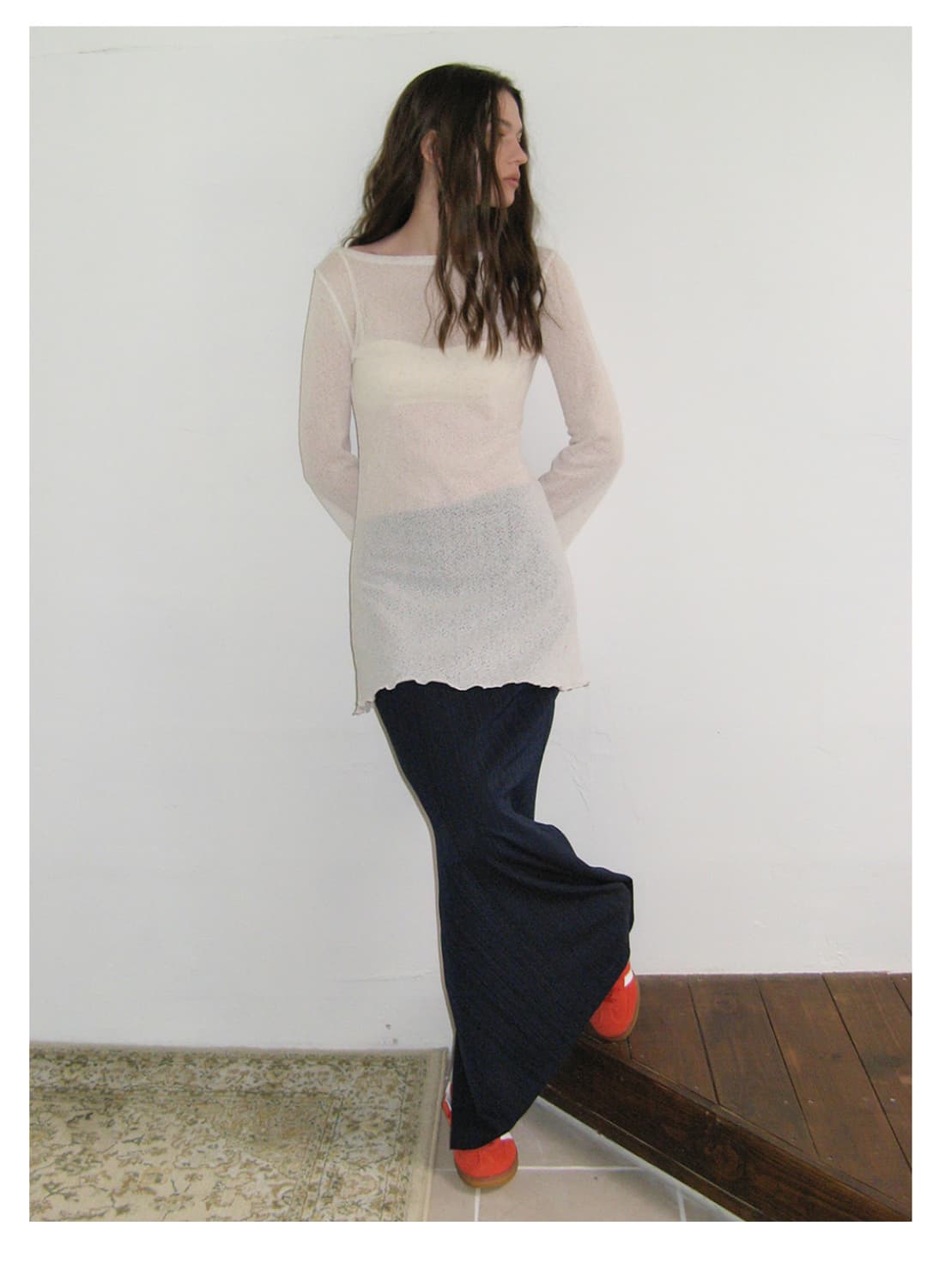 노앤뮤트 Bell Sleeves Mini Dress 상품이미지1