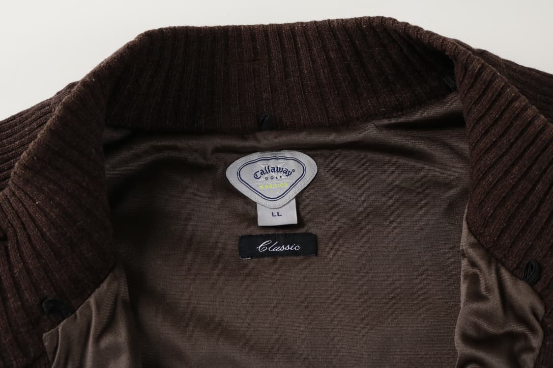 [XL] 캘러웨이 울 니트집업 상품이미지5