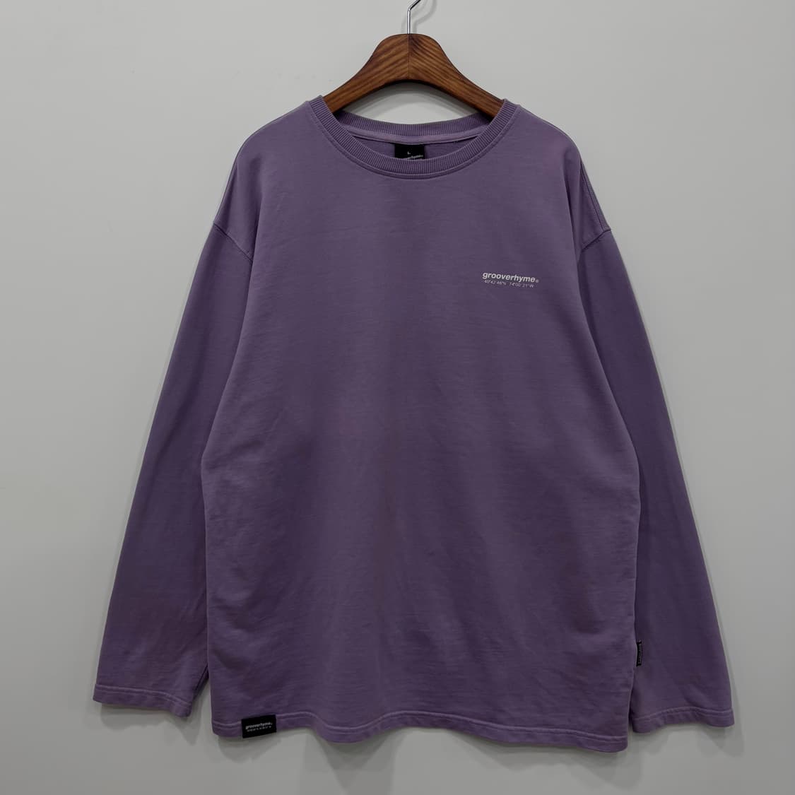 Grooverhyme 롱슬리브  상품이미지3