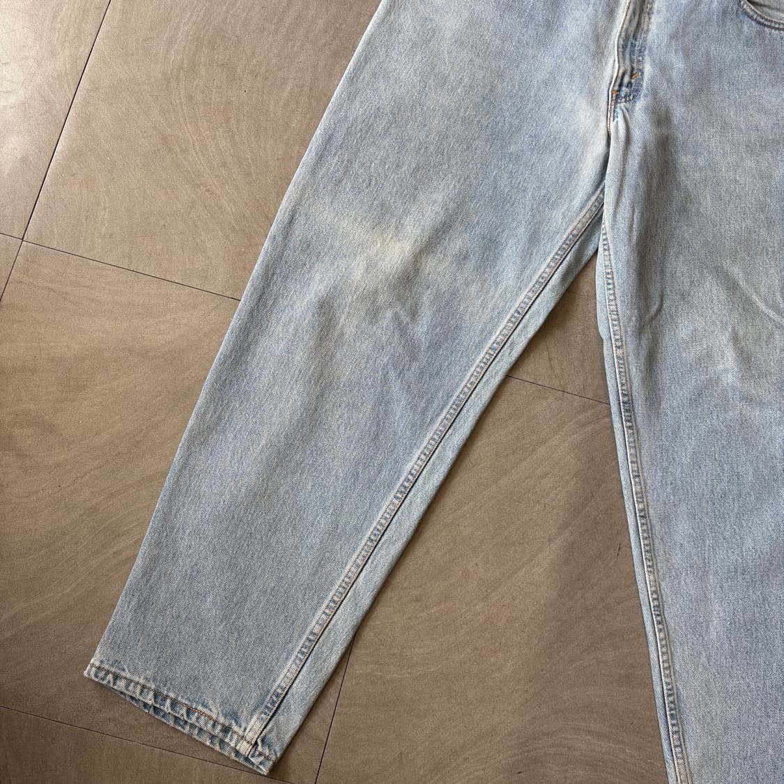 90년대 미국 생산 리바이스 570 배기핏 팬츠 상품이미지2