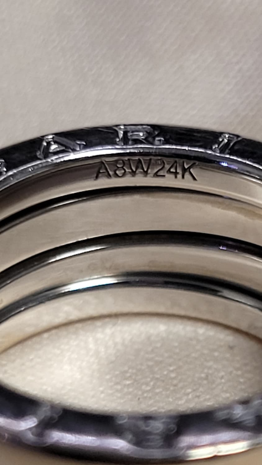 불가리 3밴드 화이트 50호 상품이미지8