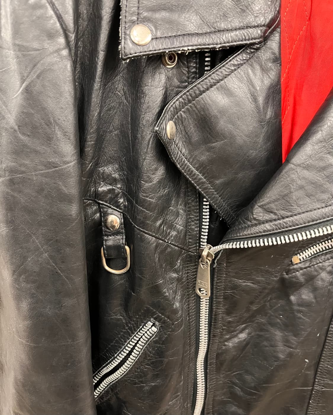 재팬 빈티지 가죽 자켓 56 상품이미지2